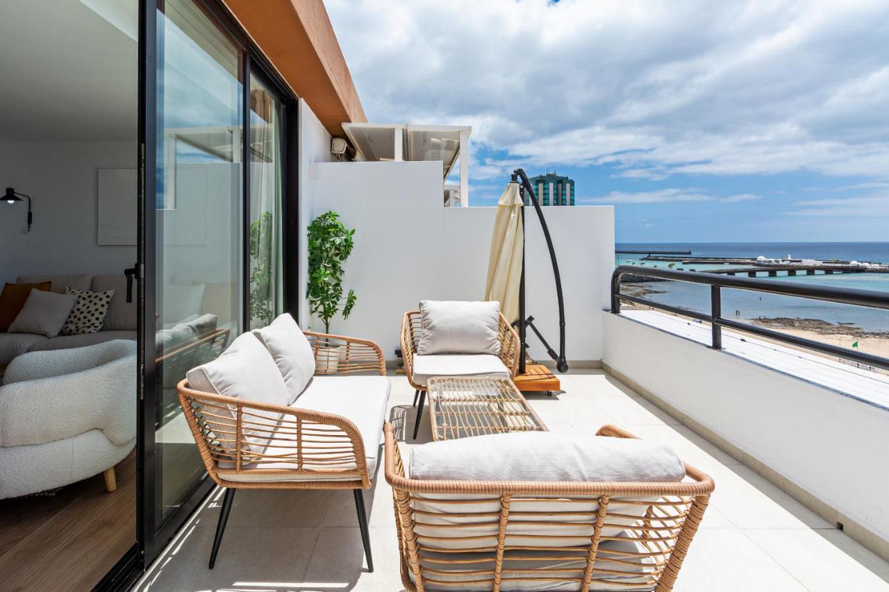 Luxury Beach Views 2Br House - Private Parking Arrecife  Luaran gambar